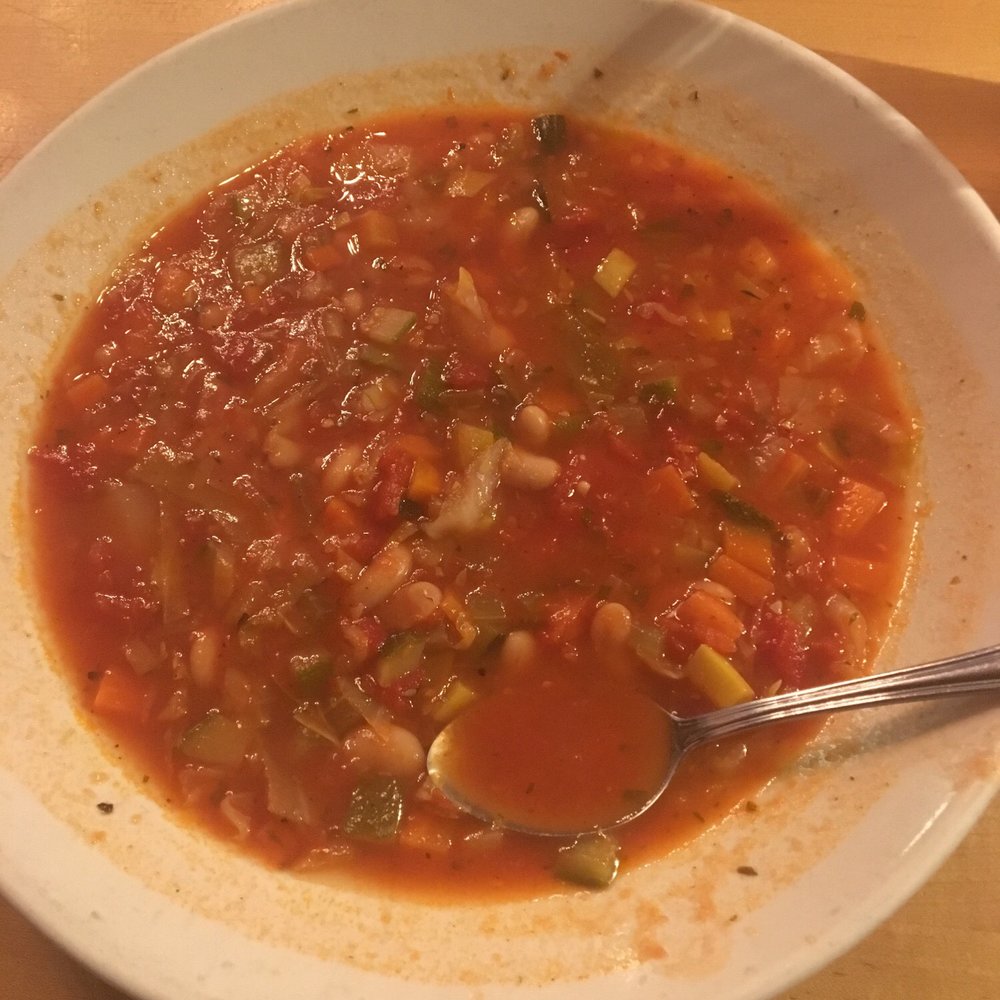Naples Pizza - Bowl of minestrone  Housemade Soups  Seasonal - Pizza Near Me - Farmington, Connecticut