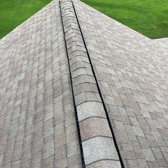 Alpha Omega Construction Group - Using architechtural shingles instead of the correct shingles for ridge vents. - Roofing Near Me - Raleigh, North Carolina