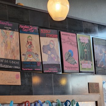 Pretentious Beer Co - posters on the wall - Beer Gardens Near Me - Knoxville, Tennessee