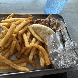 Gyros and Fries