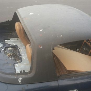 Borden Junction Garage - My "new" hardtop along with, still broken passenger window. - Auto Repair Near Me - Byron, California