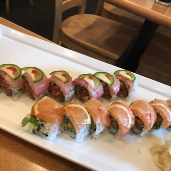 Oto Sushi - Baja California and lemon drop roll - Japanese Near Me - Kirkland, Washington