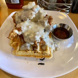 Chicken + Waffle & Gravy