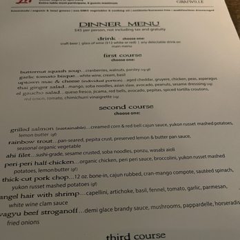 GRANVILLE - DineLA menu - New American Near Me - Studio City, California GRANVILLE - DineLA menu - New American Near Me - Studio City, California