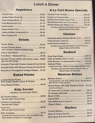 Menu photo 5 Chaf In Restaurant Cleburne, TX Menu photo 5 Chaf In Restaurant Cleburne, TX