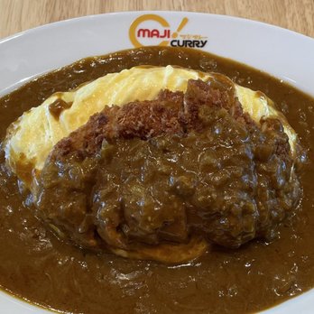 MAJI Curry - Pork Katsu Curry w/ Omlette - Japanese Curry Near Me - Irvine, California MAJI Curry - Pork Katsu Curry w/ Omlette - Japanese Curry Near Me - Irvine, California