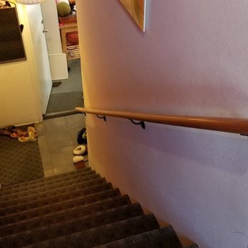 Joel's Handyman Service - Stair railing mounted on sturdy! Awesome job! - Painters Near Me Joel's Handyman Service - Stair railing mounted on sturdy! Awesome job! - Painters Near Me