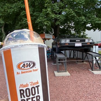 A&W Restaurant - a drink in a plastic cup - Burgers Near Me - Lake George, New York A&W Restaurant - a drink in a plastic cup - Burgers Near Me - Lake George, New York
