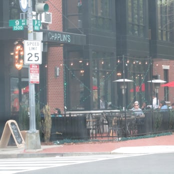 Chaplin's - view from nearby street corner - Cocktail Bars Near Me - Washington, DC, District of Columbia