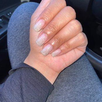Supernails - Ombre powder and gel polish (real nails) - done by Steven - Nail Salons Near Me - Hayward, California
