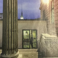 Kavárna Praha - Vchod