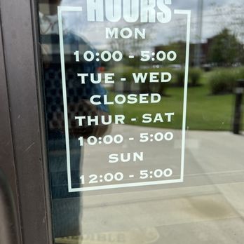 The Christmas Place - Hours of business "NOTE Tuesday and Wednesday CLOSED" - Holiday Decorations Near Me - Mt. Juliet, Tennessee