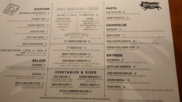Menu photo 5 The Ravenous Pig Winter Park, FL Menu photo 5 The Ravenous Pig Winter Park, FL