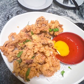Green Pagoda - Fried calamari, dinner | 7/2/2022 - Asian Fusion Near Me - St. Petersburg, Florida Green Pagoda - Fried calamari, dinner | 7/2/2022 - Asian Fusion Near Me - St. Petersburg, Florida