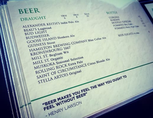 Menu photo 2 Radius Hamilton, ON