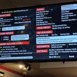 Slim's - Menu