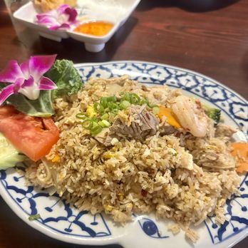 Thai Bay Restaurant - Thai Bay's Combination Fried Rice Thai hot - Thai Near Me - Largo, Florida Thai Bay Restaurant - Thai Bay's Combination Fried Rice Thai hot - Thai Near Me - Largo, Florida