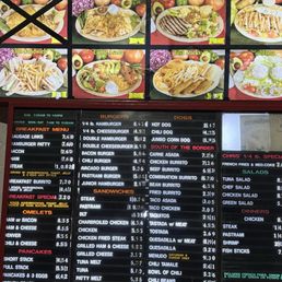 Drive through menu 7-6-2026