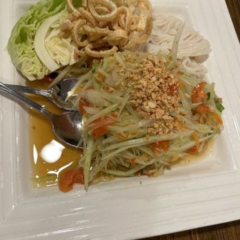 Bhan Mae Vane - Thai Style Papaya Salad - Thai Near Me - Alameda, California Bhan Mae Vane - Thai Style Papaya Salad - Thai Near Me - Alameda, California