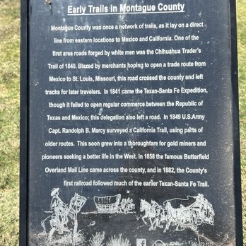 World's Largest Bowie Knife - Early trails of Montague County - Landmarks & Historical Buildings Near Me - Bowie, Texas