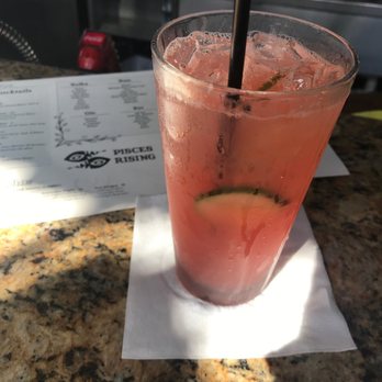 Pisces Rising - Cucumber Melon Blast   $9 - Seafood Near Me - Mount Dora, Florida