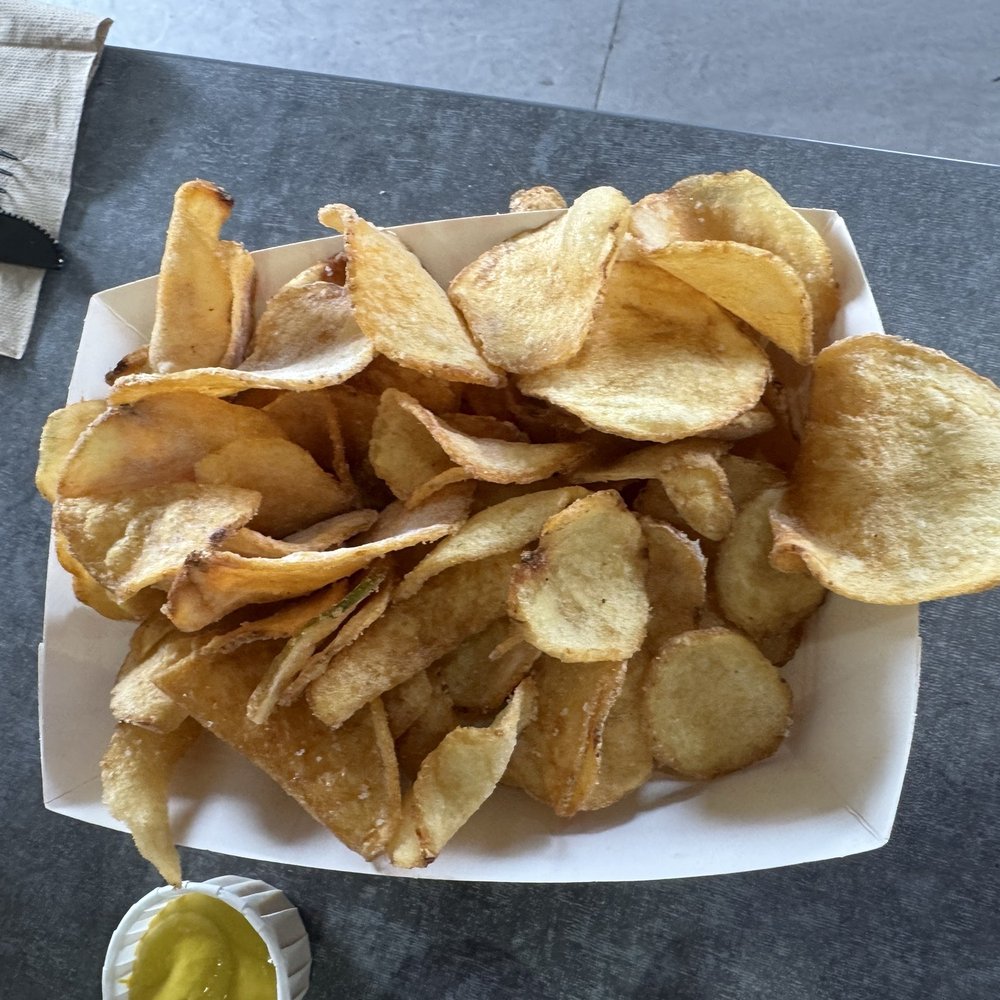 Charm City Burger - Fresh homemade potato chips, salt and vinegar flavor! - Burgers Near Me - Boca Raton, Florida Charm City Burger - Fresh homemade potato chips, salt and vinegar flavor! - Burgers Near Me - Boca Raton, Florida