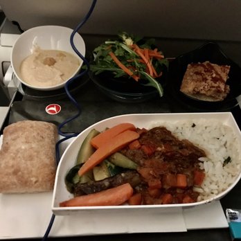 Turkish Airlines - Economy Meal (Dinner) - Beef Stew (SEA-IST) - Airlines Near Me - Seattle, Washington