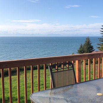 Lost Anchor Cabins - Views from Douglas cabin - Vacation Rentals Near Me - Anchor Point, Alaska