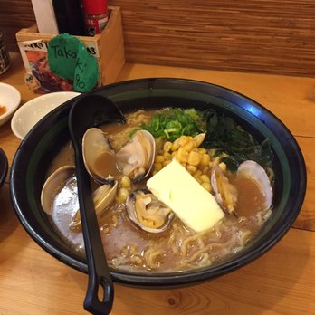 Gyo-O - Butter corn clam ramen regular portion - Seafood Near Me - Richmond, British Columbia Gyo-O - Butter corn clam ramen regular portion - Seafood Near Me - Richmond, British Columbia