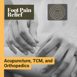 Healing from the ground up!
Research-backed acupuncture, herbal formulas, and topicals ease foot pain and speed up recovery