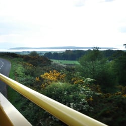 Open Top Tour - View from the tour bus, Isle of Bute