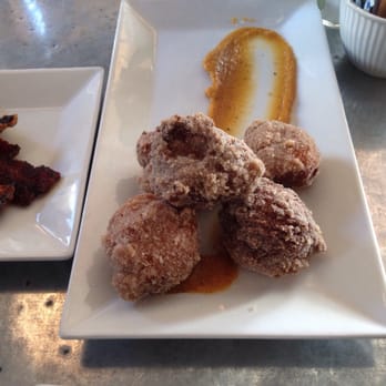 The Silverspoon - The donuts are on the dessert menu but great to have with your brunch - American Near Me - Wayne, Pennsylvania