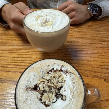 Bacon's Bistro and Cafe - Southern Pecan Mocha Latte and Maple Butter Latte - Breakfast & Brunch Near Me - Hurst, Texas Bacon's Bistro and Cafe - Southern Pecan Mocha Latte and Maple Butter Latte - Breakfast & Brunch Near Me - Hurst, Texas