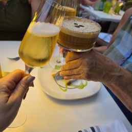 Excellent place for celebrating.We loved that the owners were hanging out at bar, they and all the staff were friendly and attentive. Excellent place for celebrating.We loved that the owners were hanging out at bar, they and all the staff were friendly and attentive.