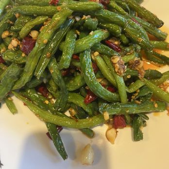 Shan Xi Magic Kitchen - 71. Dry Fried Green Beans - spicy and incredible - Chinese Near Me - San Diego, California