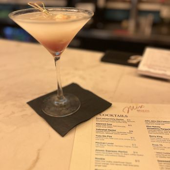 Miso Mozza - Lychee chambord martini - Asian Fusion Near Me - Providence, Rhode Island