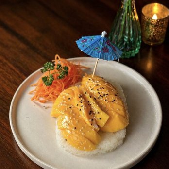 Siam Thai Restaurant - Mango Sticky rice - Thai Near Me - Decatur, Georgia Siam Thai Restaurant - Mango Sticky rice - Thai Near Me - Decatur, Georgia