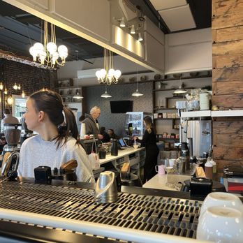 Compass Coffee Downtown - At the bar - Coffee & Tea Near Me - Vancouver, Washington Compass Coffee Downtown - At the bar - Coffee & Tea Near Me - Vancouver, Washington
