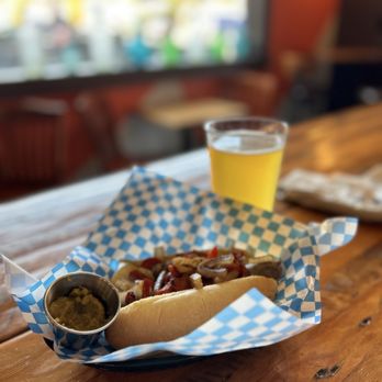 Kulturhaus Brewing - Brat dog! - Brewpubs Near Me - Pismo Beach, California Kulturhaus Brewing - Brat dog! - Brewpubs Near Me - Pismo Beach, California