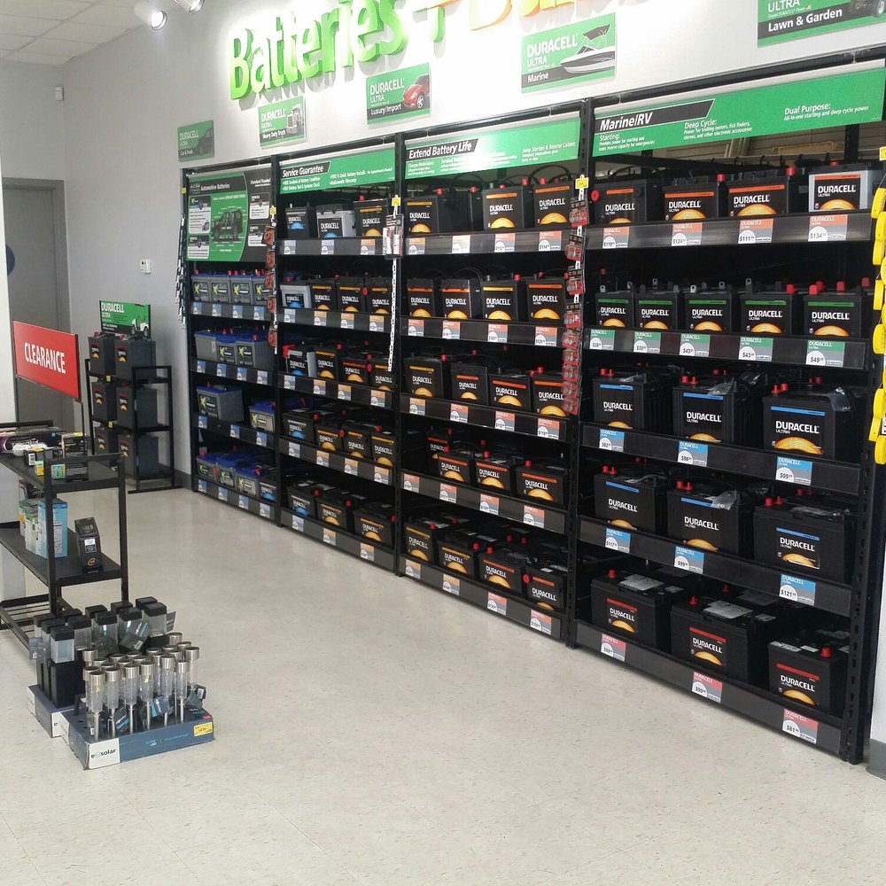 Large assortment of batteries and will honor their online prices also
