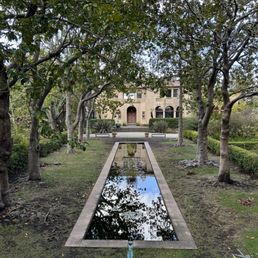 Pond across the estate