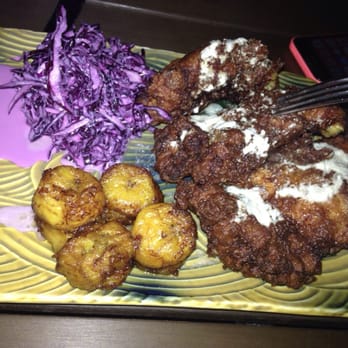 MangoSeed Restaurant - Coconut Fried Chicken (BEST THING ON THR MENU) - Caribbean Near Me - Brooklyn, New York
