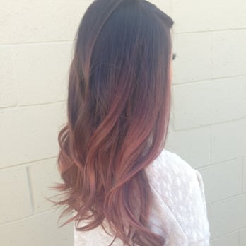 Susan Aw - Rose Gold Ombre. - Hair Stylists Near Me Susan Aw - Rose Gold Ombre. - Hair Stylists Near Me