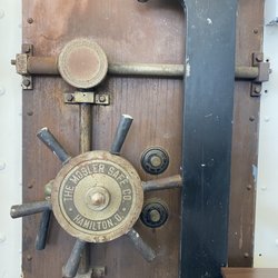 Good Finds - This was on the wall. Don't know if it was decor or belong to the original building that it was.