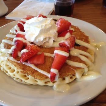 Denny's - My red white and blue pancakes - American Near Me - Santa Paula, California