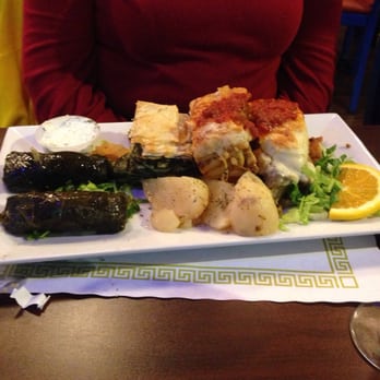 Mikonos Restaurant - Ligo Apo Ola - a taste of all the favorites - pastichio, moussaka, spanakopita, and stuffed grape leaves - Greek Near Me - Ewing, New Jersey Mikonos Restaurant - Ligo Apo Ola - a taste of all the favorites - pastichio, moussaka, spanakopita, and stuffed grape leaves - Greek Near Me - Ewing, New Jersey