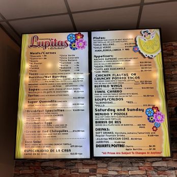 Lupita's Restaurant - Menu - Mexican Near Me - Oxnard, California Lupita's Restaurant - Menu - Mexican Near Me - Oxnard, California