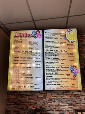 Menu photo 1 Lupita's Restaurant Oxnard, CA Menu photo 1 Lupita's Restaurant Oxnard, CA