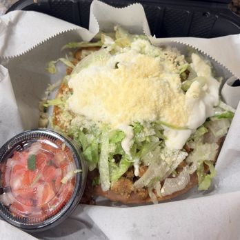 Tacos Los Compadres - Tostadita|Chicken - Mexican Near Me - Riverside, California