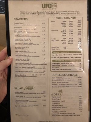 Menu photo 5 Unidentified Flying Chickens Jackson Heights , NY Menu photo 5 Unidentified Flying Chickens Jackson Heights , NY